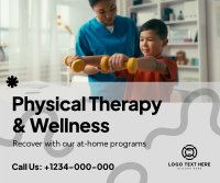 Physical Therapy At-Home Facebook Post