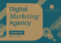 Strategic Digital Marketing Postcard