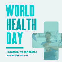 Doctor World Health Day Linkedin Post