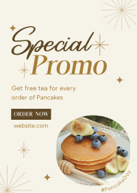 Stylish Pancake Day Flyer