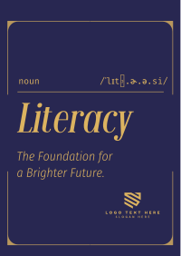 Literacy Defined Flyer