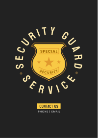 Security Service Flyer example 1