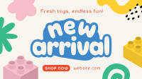 New Arrival Toys Facebook Event Cover