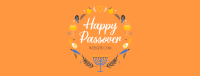 Passover Wreath Facebook Cover