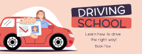 Best Driving School Facebook Cover Design