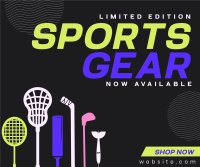 Professional Sporting Goods For Sale Facebook Post