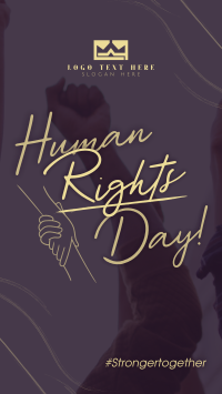 Human Rights Advocacy Facebook Story