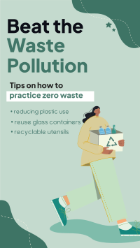 Beat Waste Pollution Facebook Story