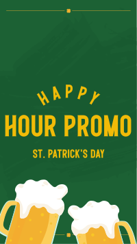 St. Patrick's Day  Happy Hour Facebook Story