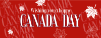 Hey Hey It's Canada Day Facebook Cover