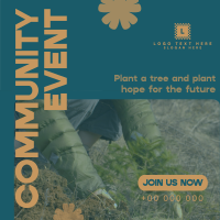 Trees Planting Volunteer Instagram Post