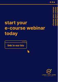 E-Course Webinar Flyer