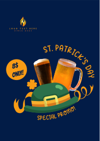 St. Patrick Beer Promo Flyer