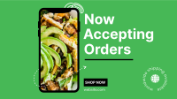 Food Delivery App  Facebook Event Cover