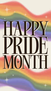 International Pride Month Gradient Facebook Story