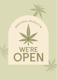 Open Medical Marijuana Flyer