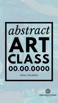 Abstract Art Instagram Reel Image Preview