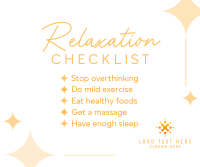 Healthy Checklist Facebook Post