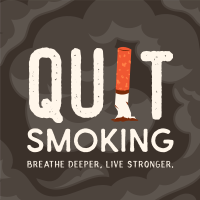 Quit Smoking Instagram Post Design