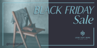 Minimalist Sale Black Friday Twitter Post