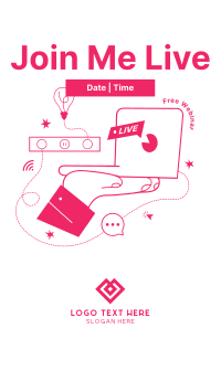 Webinar Live Instagram Story Image Preview