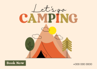 Campsite Postcard example 2