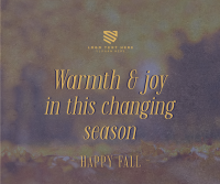 Autumn Season Quote Facebook Post