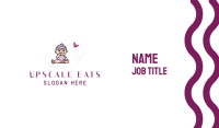 Purple Baby Business Card Image Preview