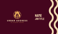 Golden City King  Business Card Image Preview