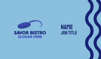Blue Frisbee Business Card