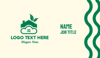 Eco Friendly Cloud Home Business Card