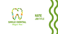 Eco Leaf Dentistry Business Card Image Preview