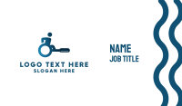 Wheelchair Search Business Card Design