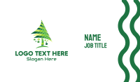 Digital Pixel Tree  Business Card Design