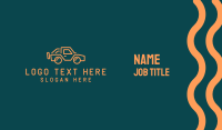 Modern Style Jeep SUV Business Card