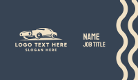Classic Muscle Car Business Card Design
