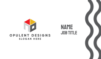 Modern Housing Cube Business Card Image Preview