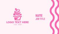 Cupcake Business Card example 2