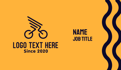 Bike Wings Business Card