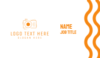 Digital Camera Photography Business Card Design