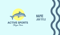 Dolphin Sun Business Card