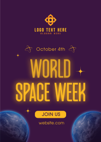 World Space Week Poster