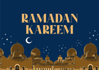 Celebrating Ramadan Postcard