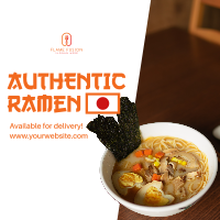 Japanese Ramen Instagram Post Image Preview