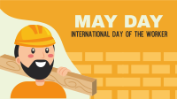 Construction May Day Facebook Event Cover