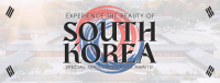 Korea Travel Package Facebook Cover