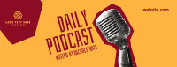 Daily Podcast Cutouts Facebook Cover Image Preview