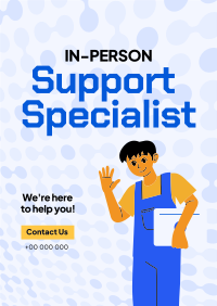 Tech Support Specialist Flyer