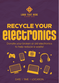 Recycle your Electronics Flyer Image Preview