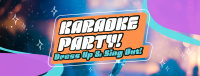 Karaoke Party Star Facebook Cover Image Preview